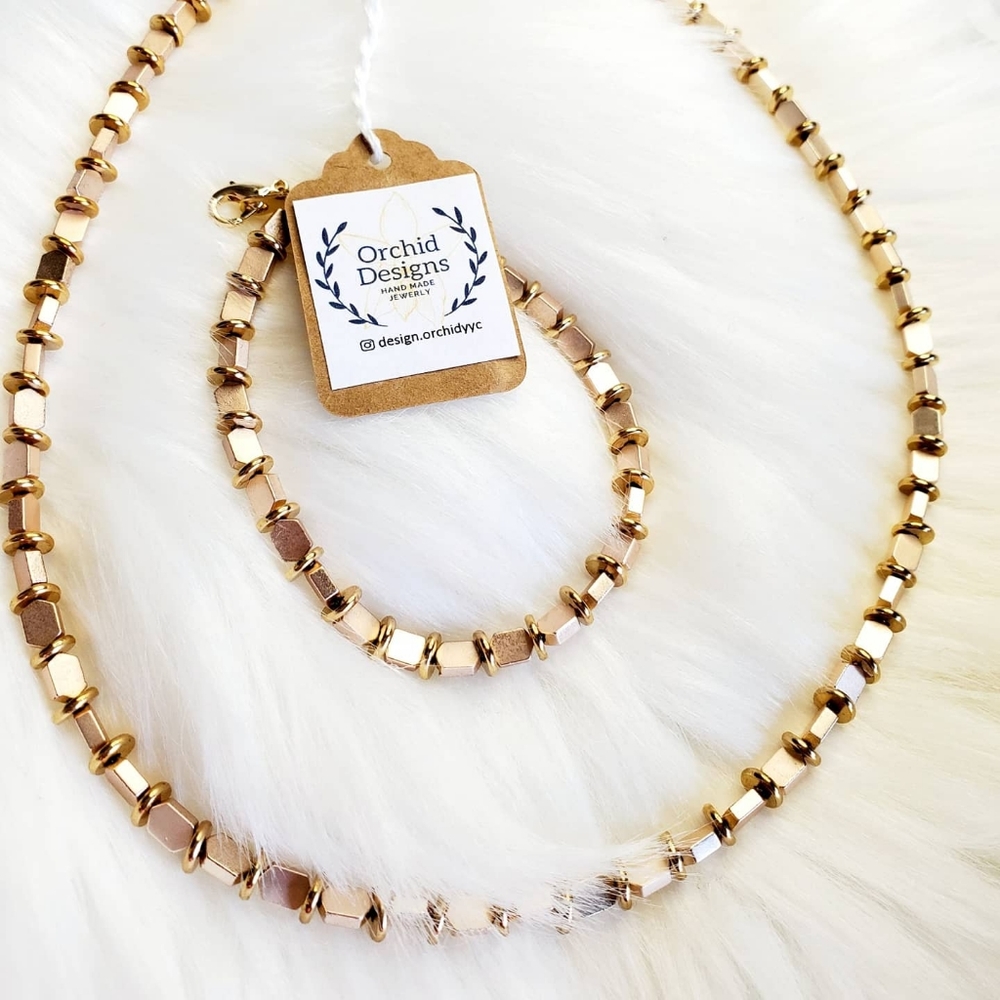 Set Necklace and Bracelet